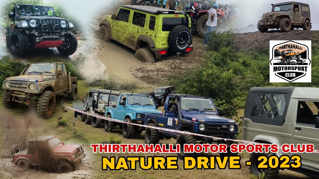 Off-Road Thrills At Nature Drive - 2023 By Team Thirthahalli Motor Sports Club