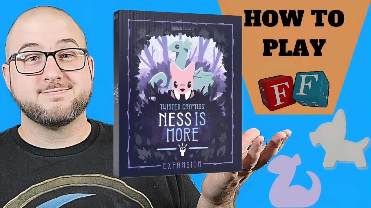 Twisted Cryptids | Ness is More | How to Play | Boardgame | 