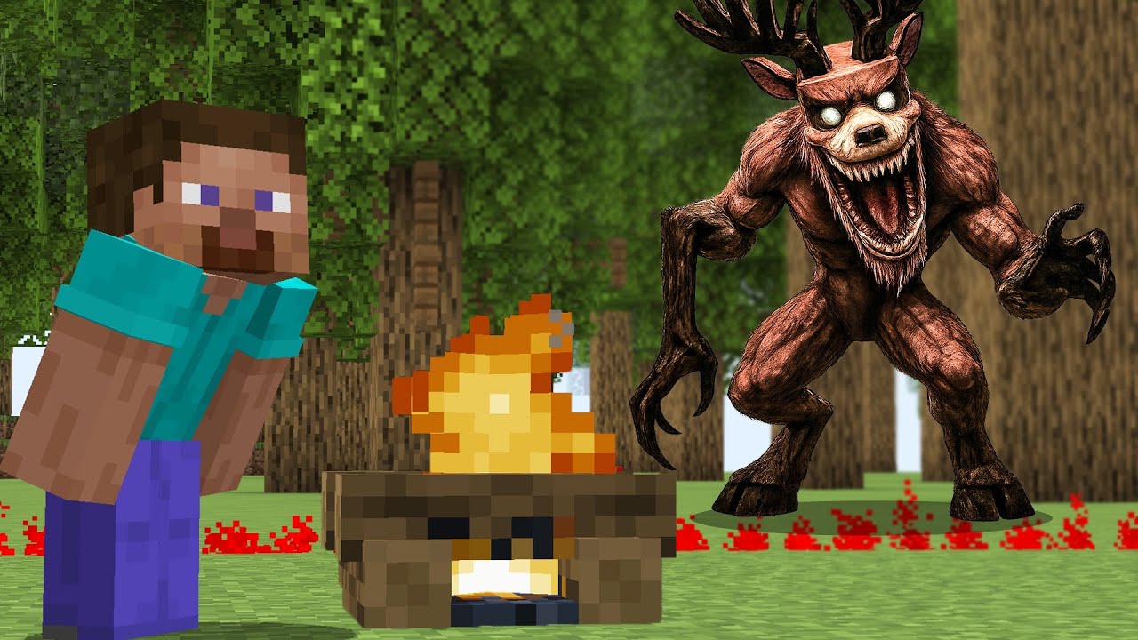 99 Nights in The Forest in Minecraft