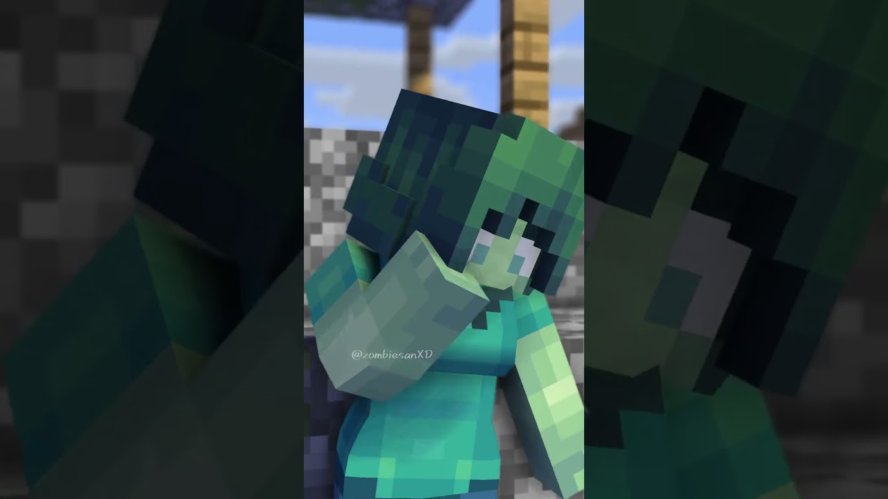 Zombie Girl's Kindness - minecraft animation 