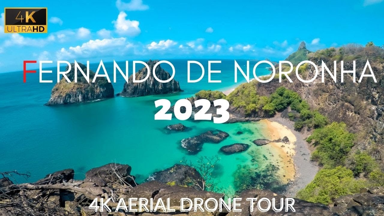 FERNANDO DE NORONHA 2023 🇧🇷 4K UHD Aerial Drone | Pernambuco Brazil