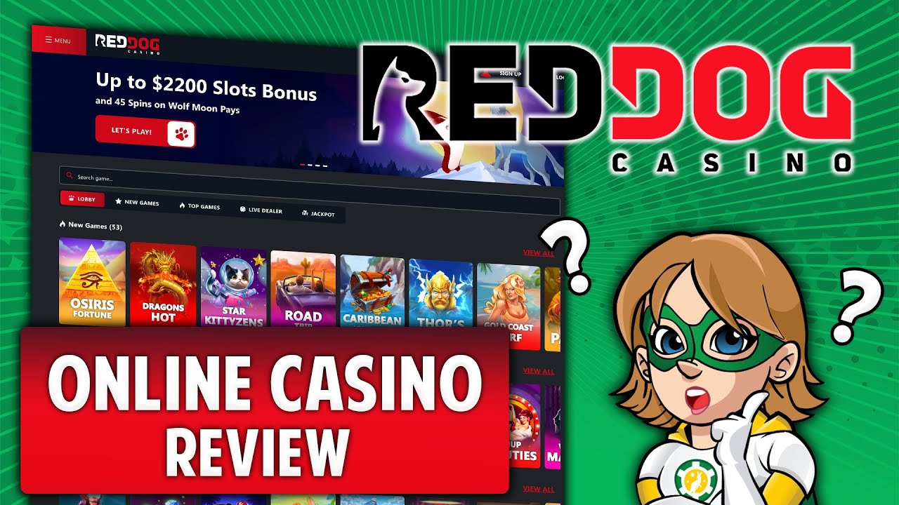 Red Dog Casino 🐶 Online Casino Review ($2,200 + 45 Free Spins)