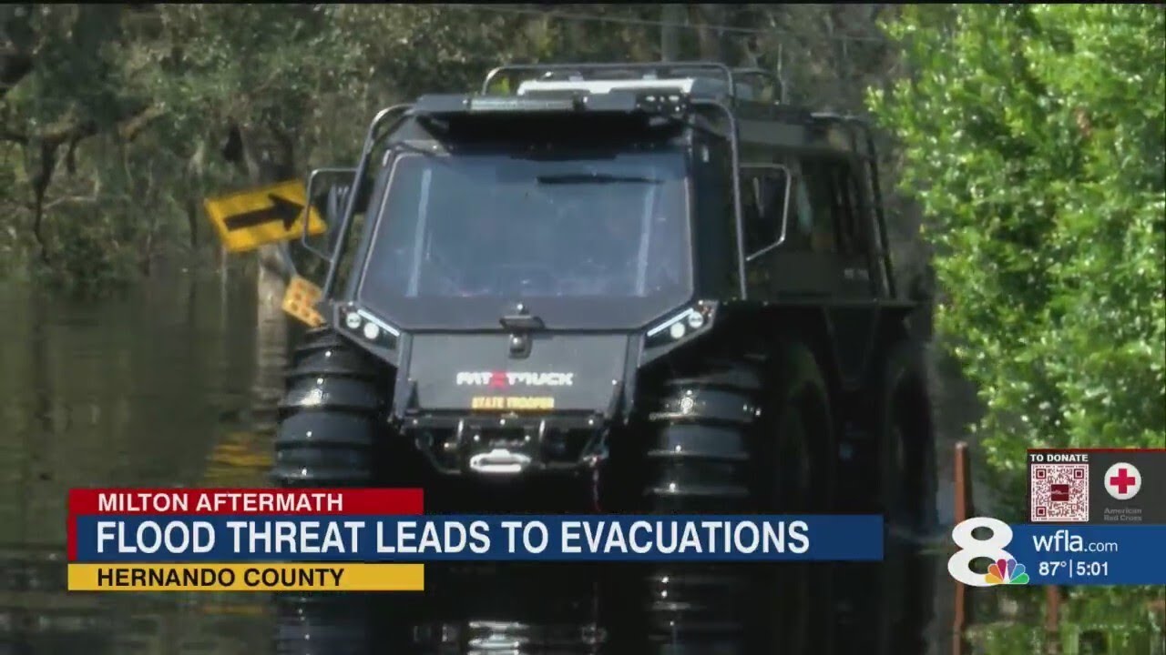 Withlacoochee flooding threat leads to evacuations in Hernando County