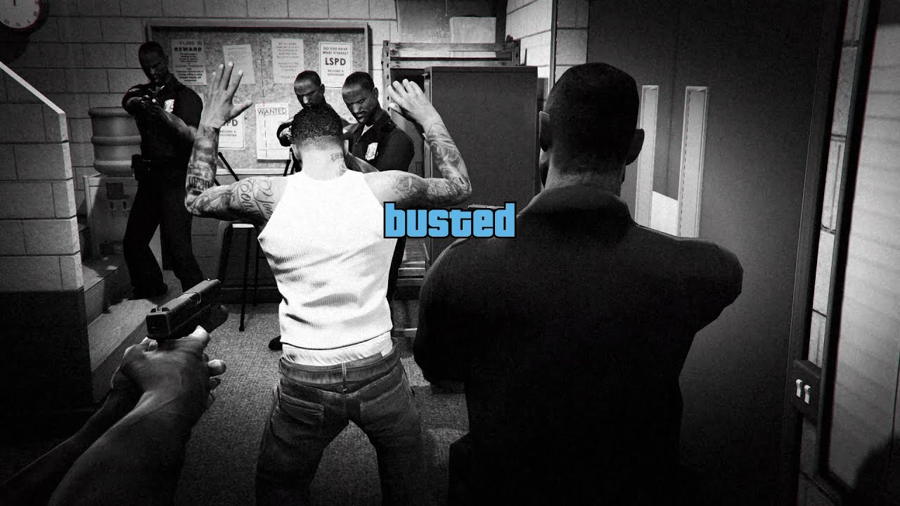 GTA V - Сборник Busted #7