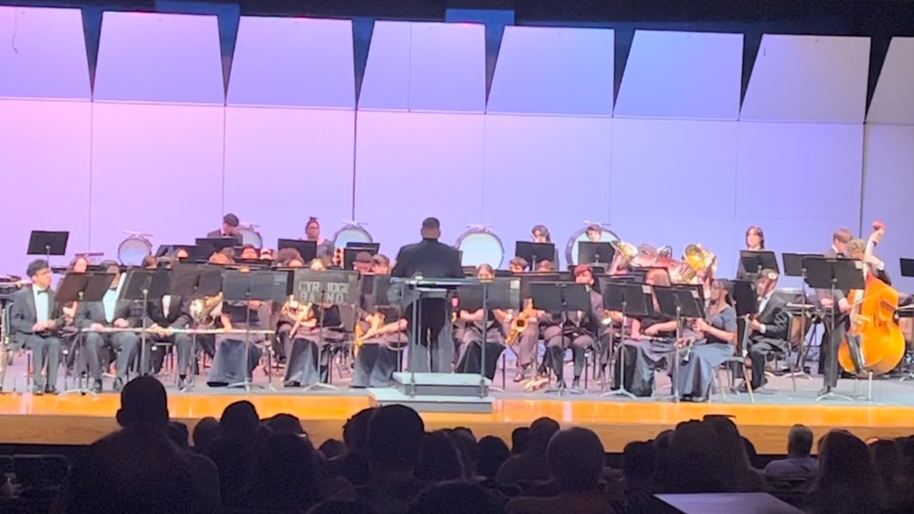 Cypress Ridge Wind Ensemble concert 2023