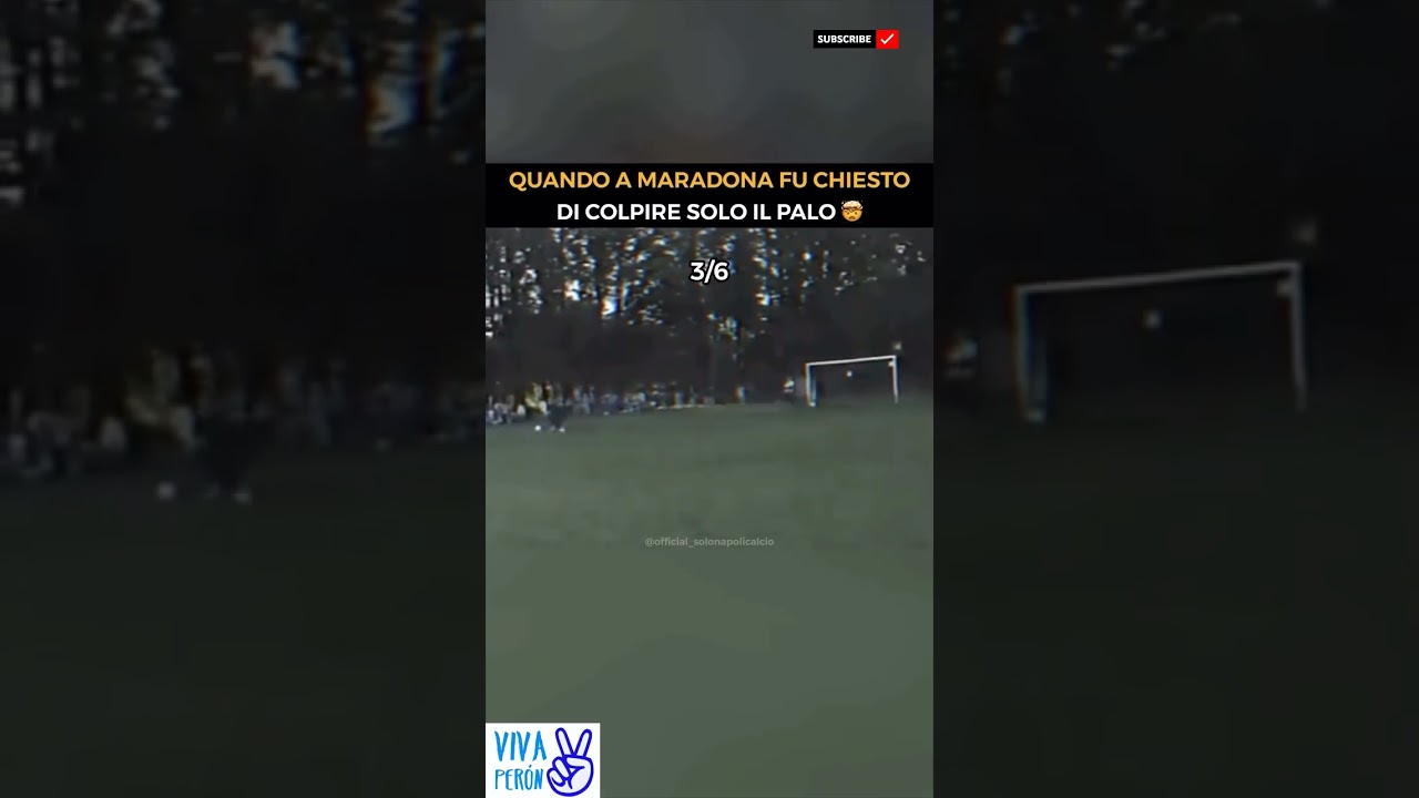 Solo El Diego podía hacer estas maravillas 