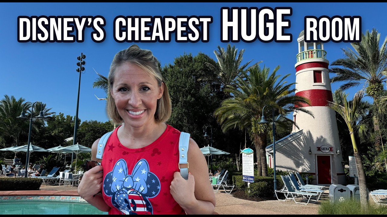 Disney's Biggest Bargain Room is SHOCKINGLY Large | Old Key West Resort