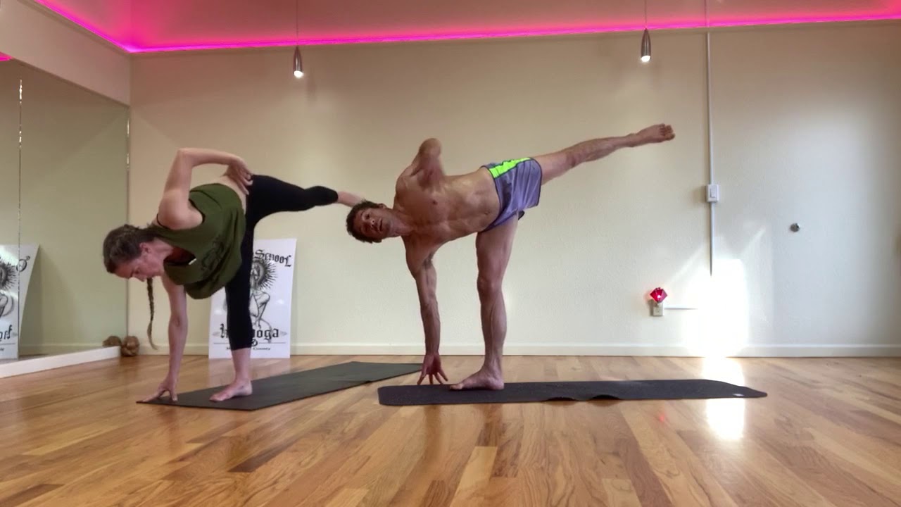 Old School Hot Yoga Class