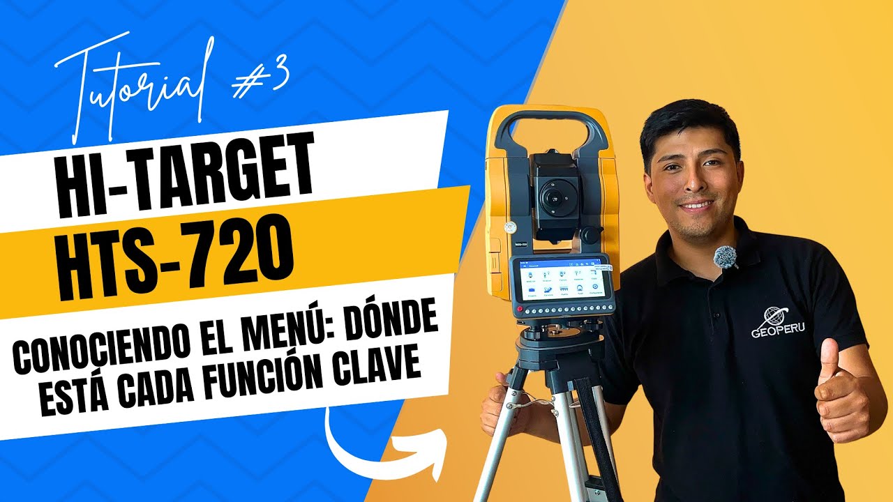 GEOPERU - Tutorial #3 Hi-Target HTS720 