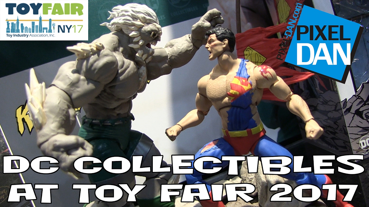 DC Collectibles Product Walkthrough at New York Toy Fair 2017