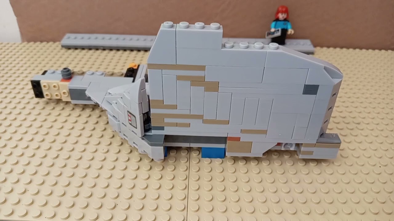 Blockbrickworld uss enterprise 1701D. Part 2&3
