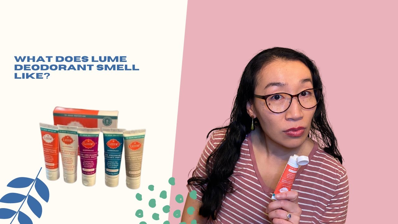 What does Lume deodorant smell like?
