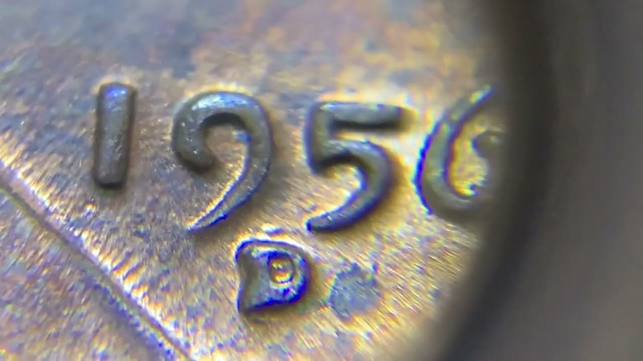 &ldquo;RPM&rdquo; LINCOLN CENT: 1956-D D/D ( Die Error )