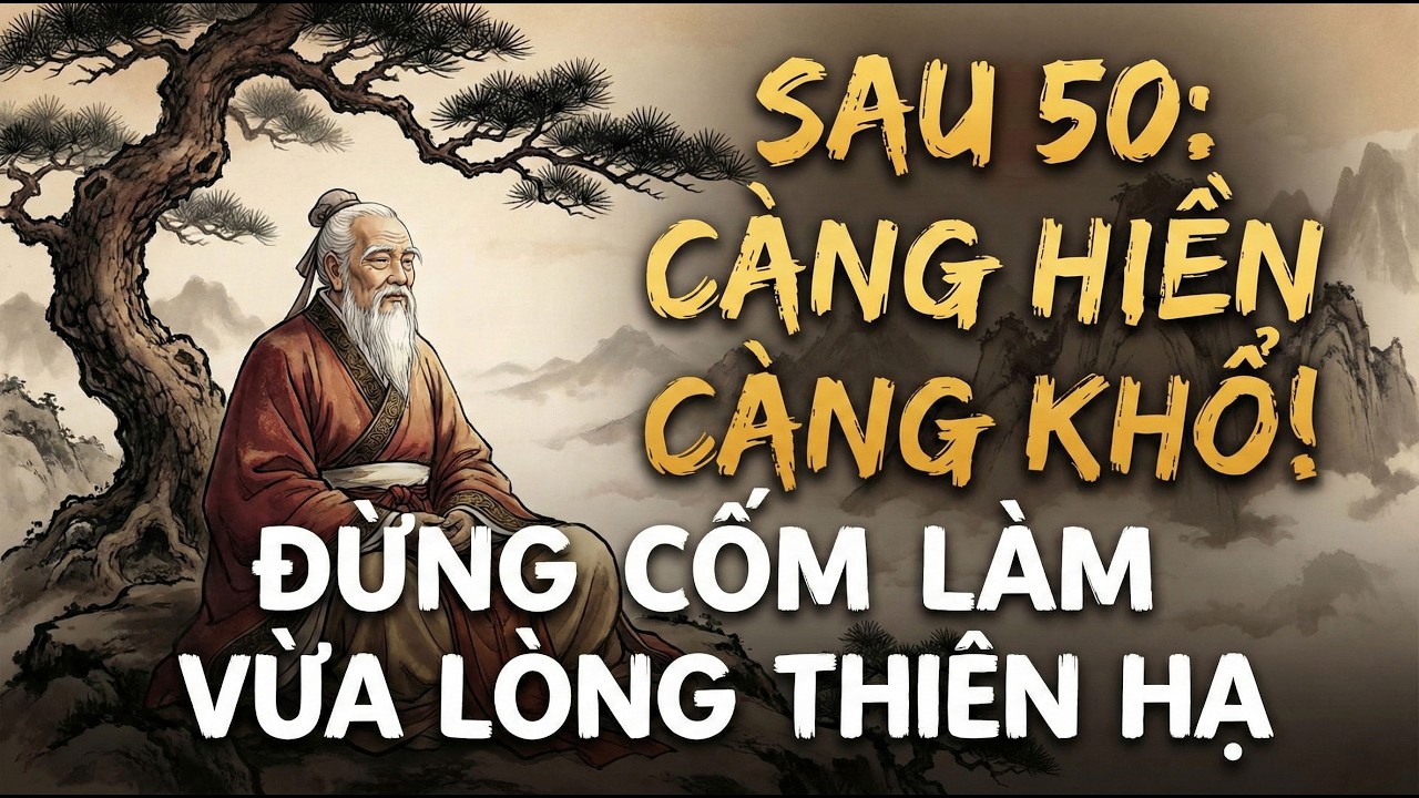 CỔ NHÂN DẠY: Sau 50 Tuổi, Đừng Cố Làm Vui Người Khác Nữa | Triết Lý Sống | Cổ Nhân Audio