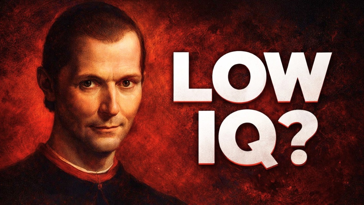 Low-IQ Habits That Expose Weak Minds | Machiavelli's Psychological Warning