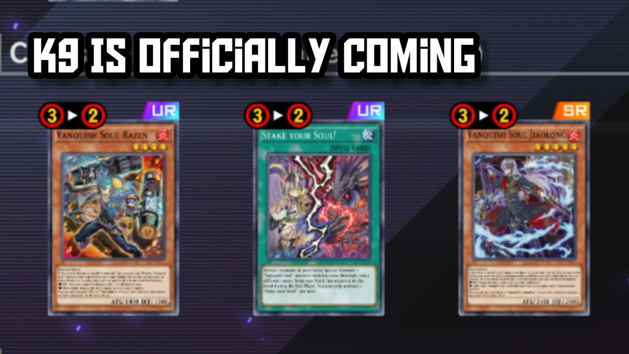 K9 официально появится в Yu-Gi-Oh Master Duel | Yu-Gi-Oh Master Duel
