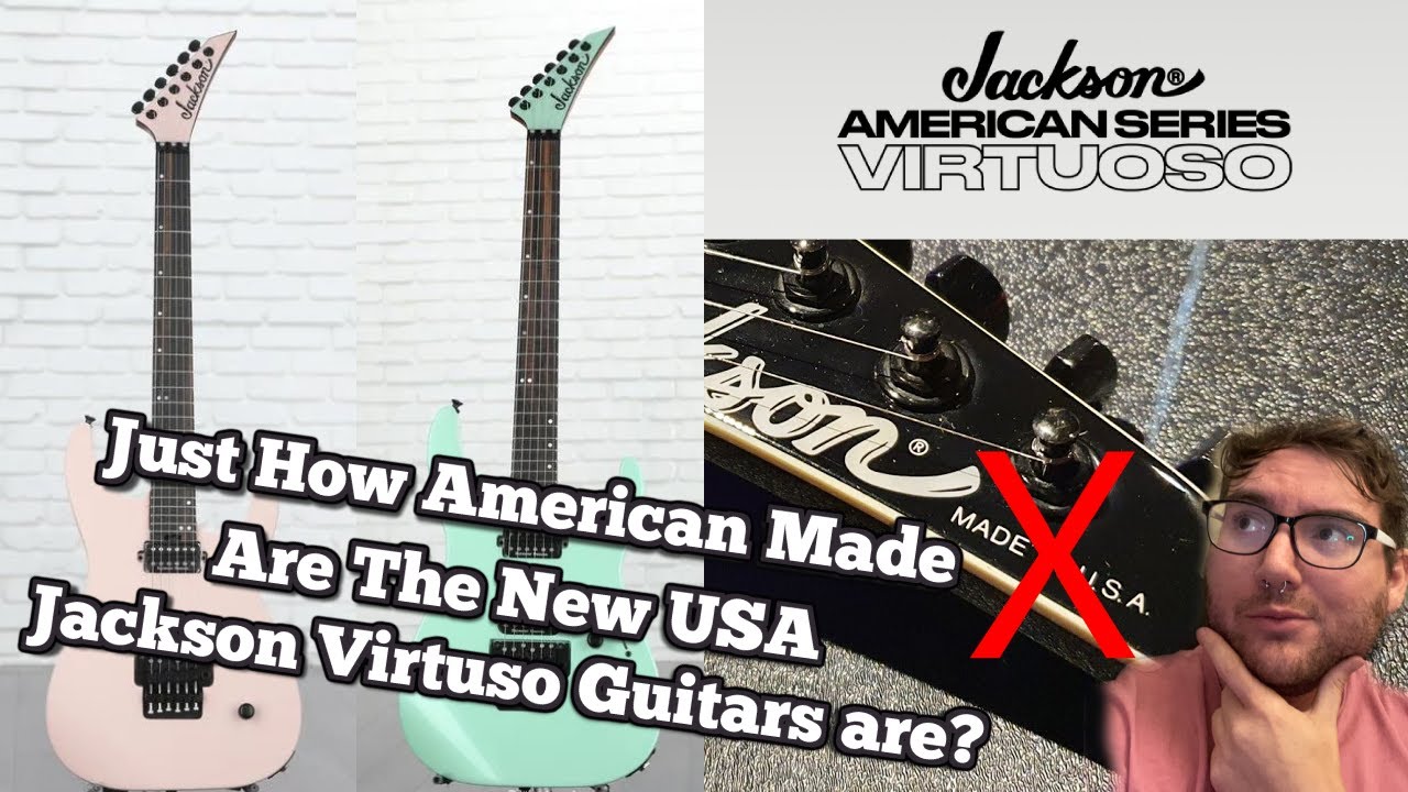 Why Jackson's New USA Virtuoso Guitars DONT Say 
