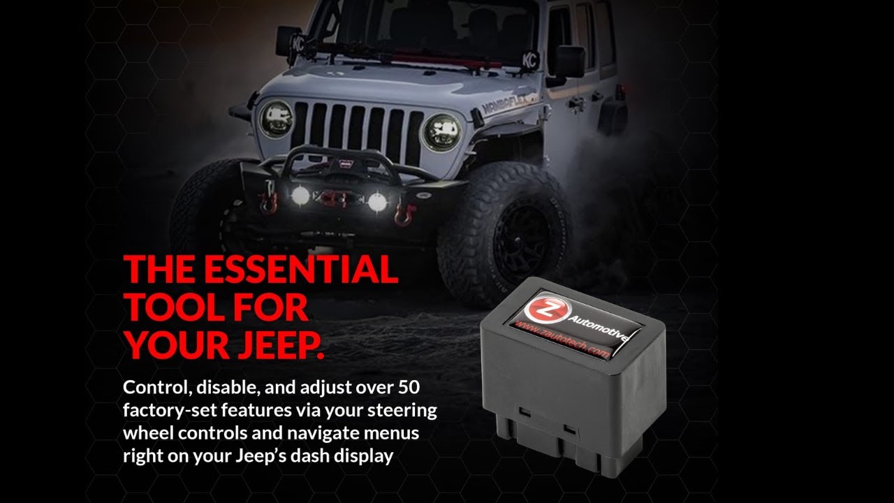 Unlock Powerful Features on your Jeep with the Tazer