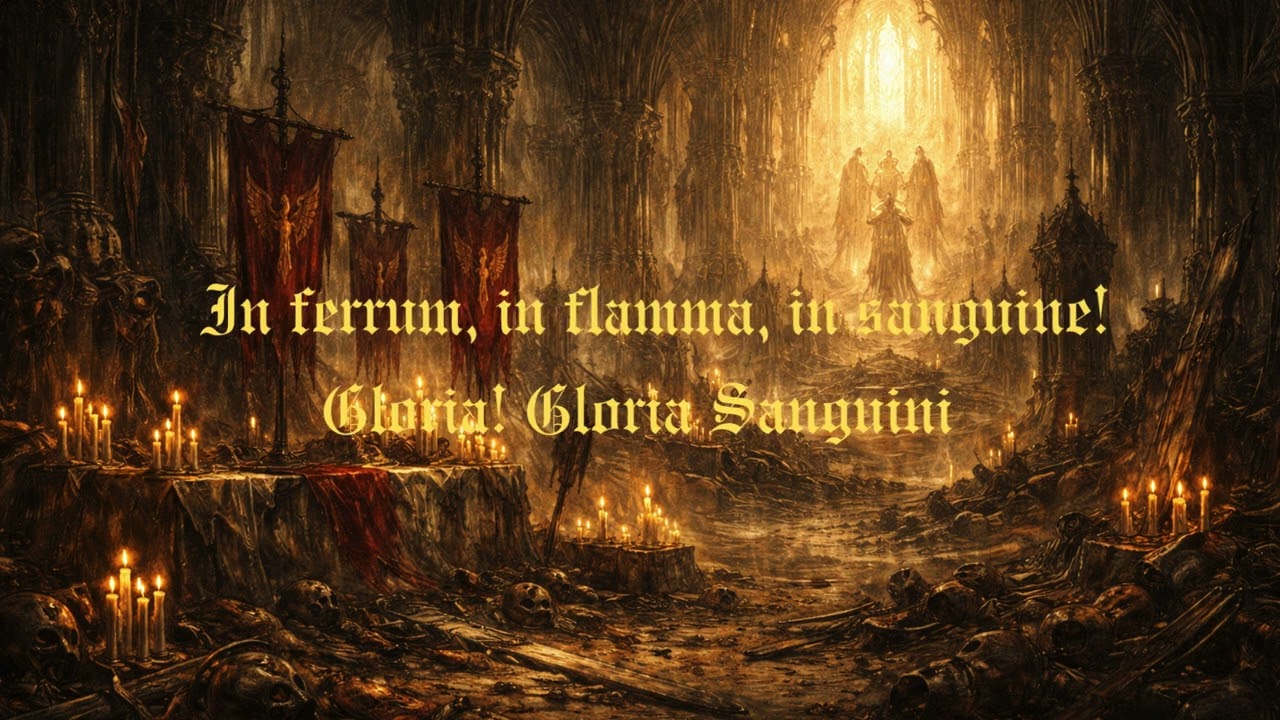 Litania Calvi — Warhammer 40k Blood Angels Music| High Gothic (Latin) Grimdark Metal