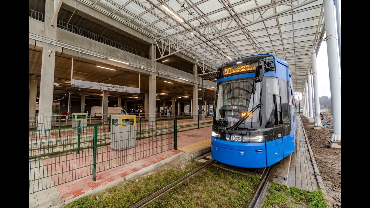 Przejazd linią 50 (Kurdwanów P+R - Górka Narodowa P+R)