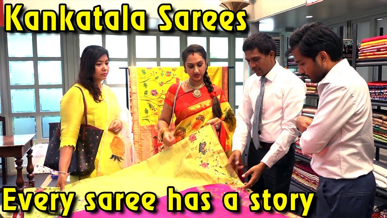 KANKATALA brings its unique collection of HAND CRAFTED Sarees to Chennai