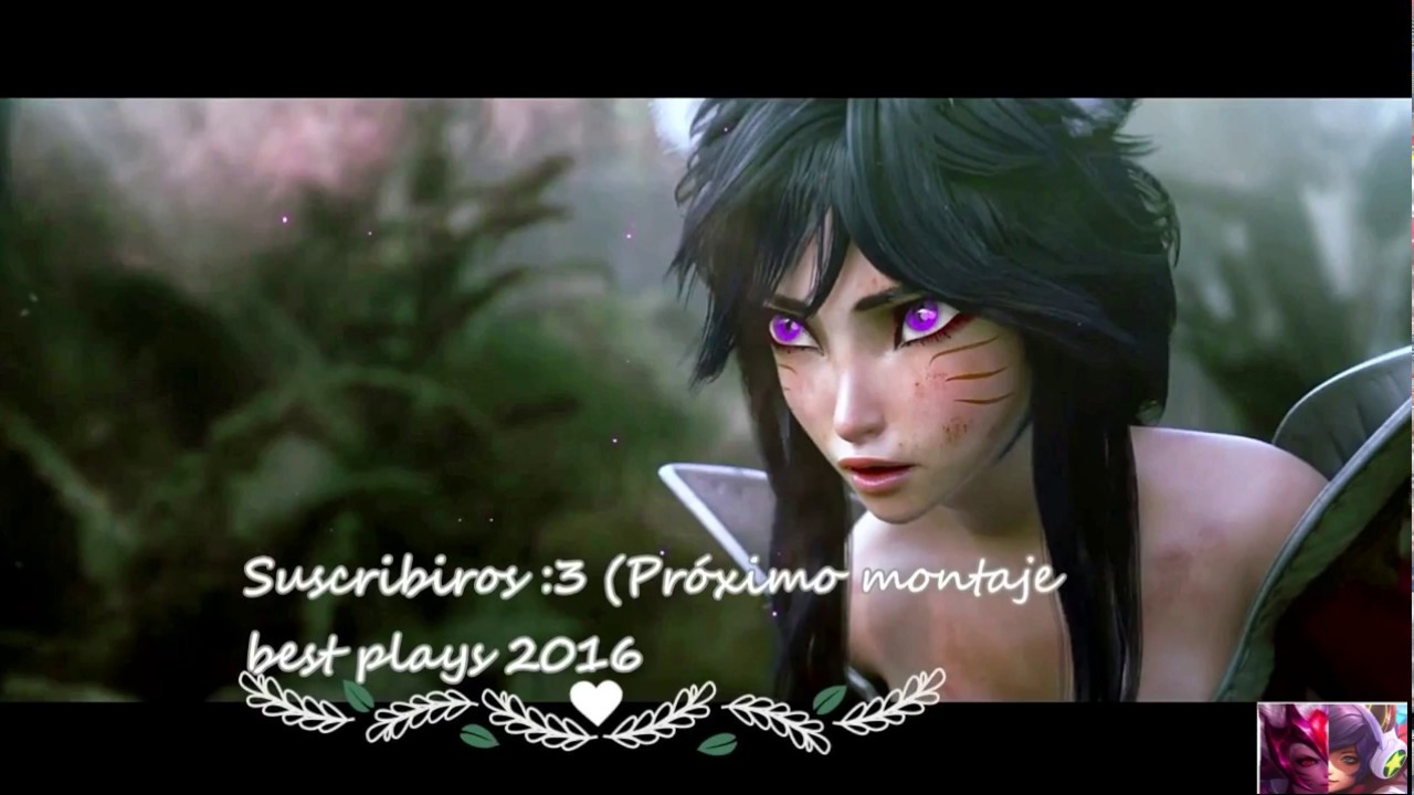 Ahri montage 4 - Mirrowfox