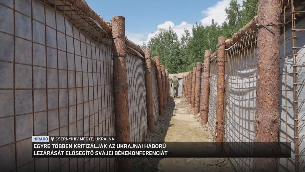 Egyre többen kritizálják az ukrajnai háború lezárását elősegítő svájci békekonferenciát