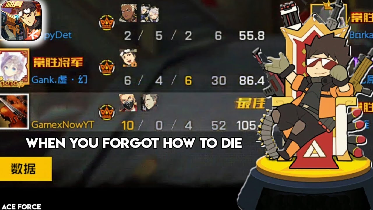 AUTO MVPPPPP - Ace Force ( Mr Mist Gameplay )