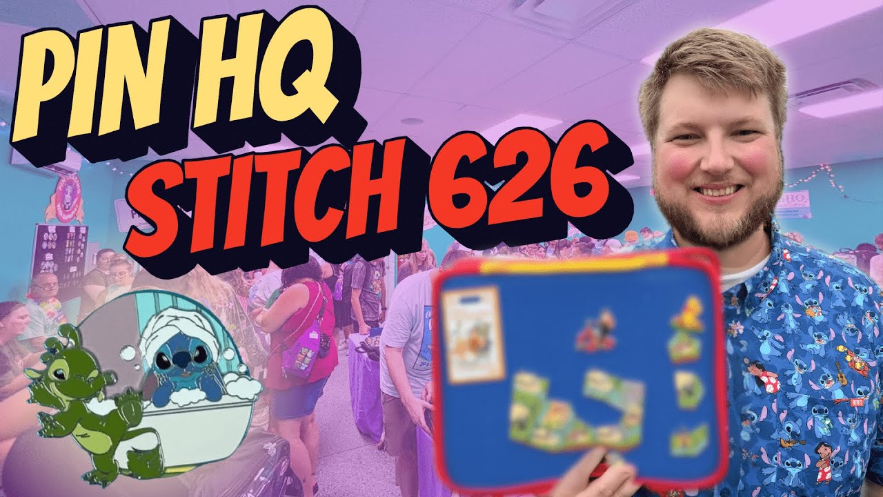 We Celebrated 626 Day at Pin HQ! | Stitch Pins + Great Disney Pin Trades