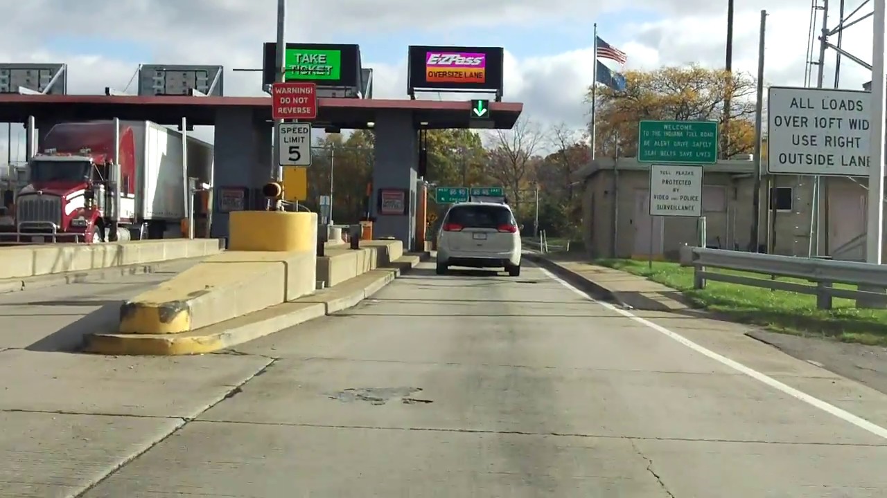 Indiana Toll Road (Exit 144) eastbound/outbound