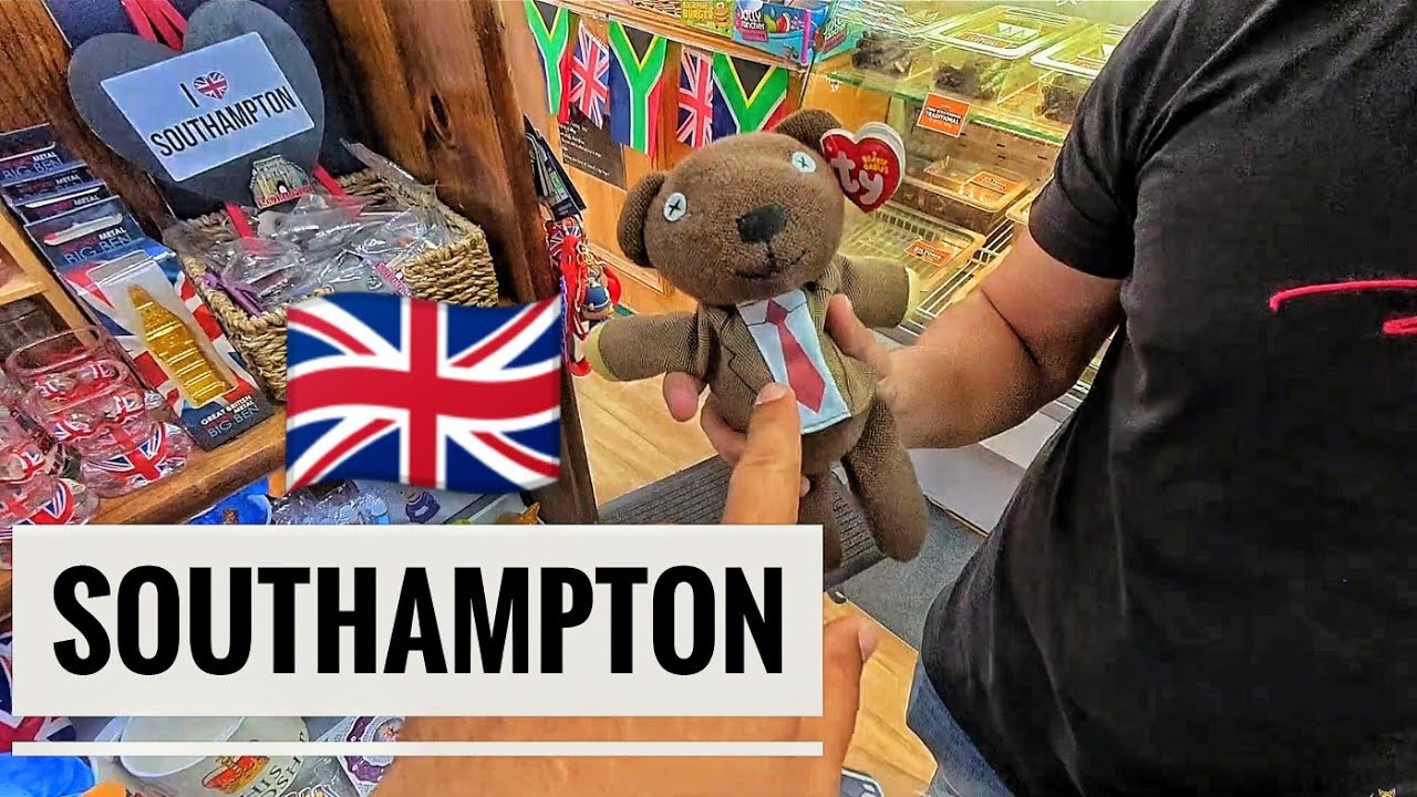 Esticando as pernas em Southampton 🇬🇧