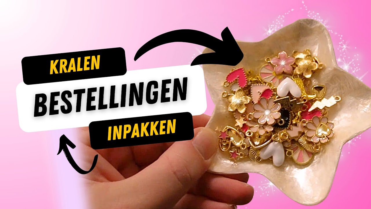 Kralen Bestellingen Inpakken *Kijkje Achter de Schermen van een Kralenwebshop* #15