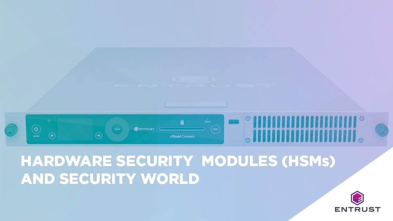 Аппаратные модули безопасности (HSM) и Security World
