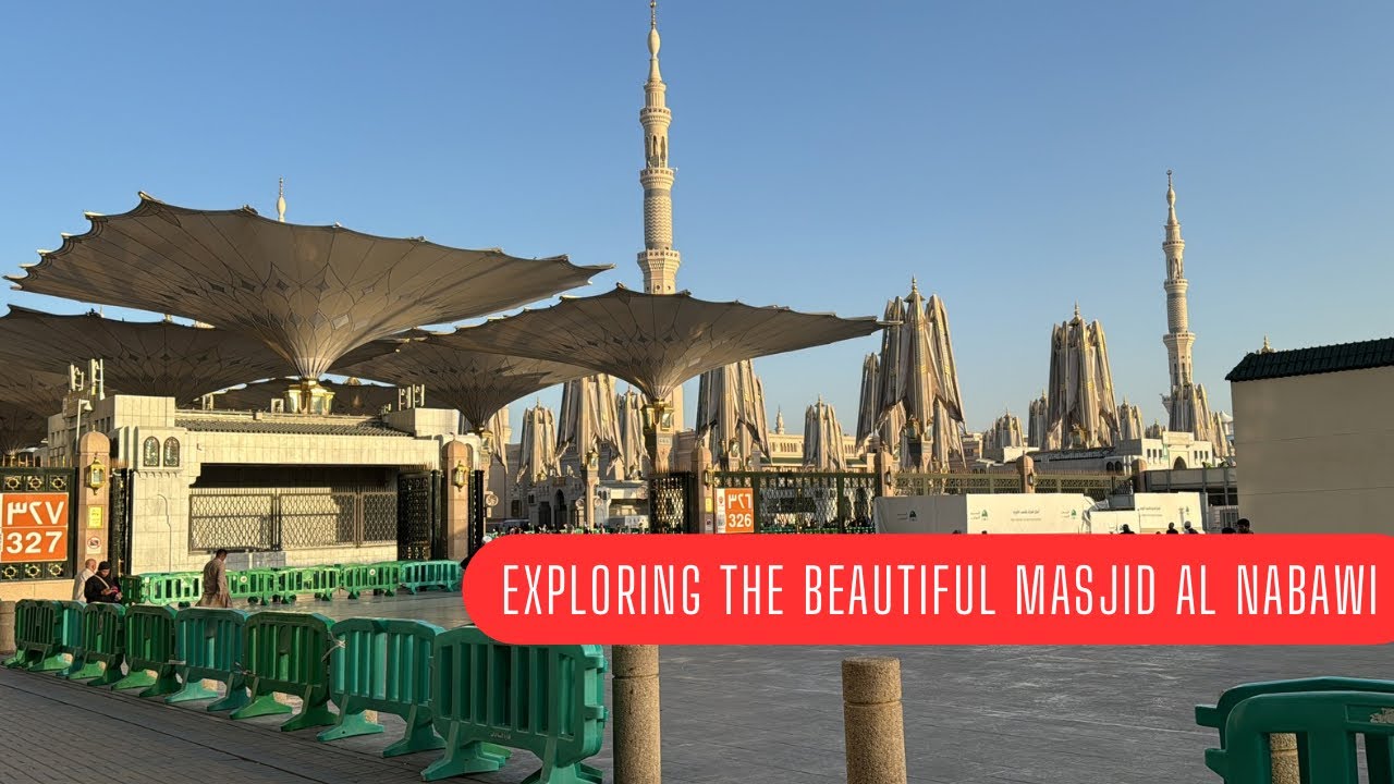Went to Masjid Al Nabawi | Vlog 36