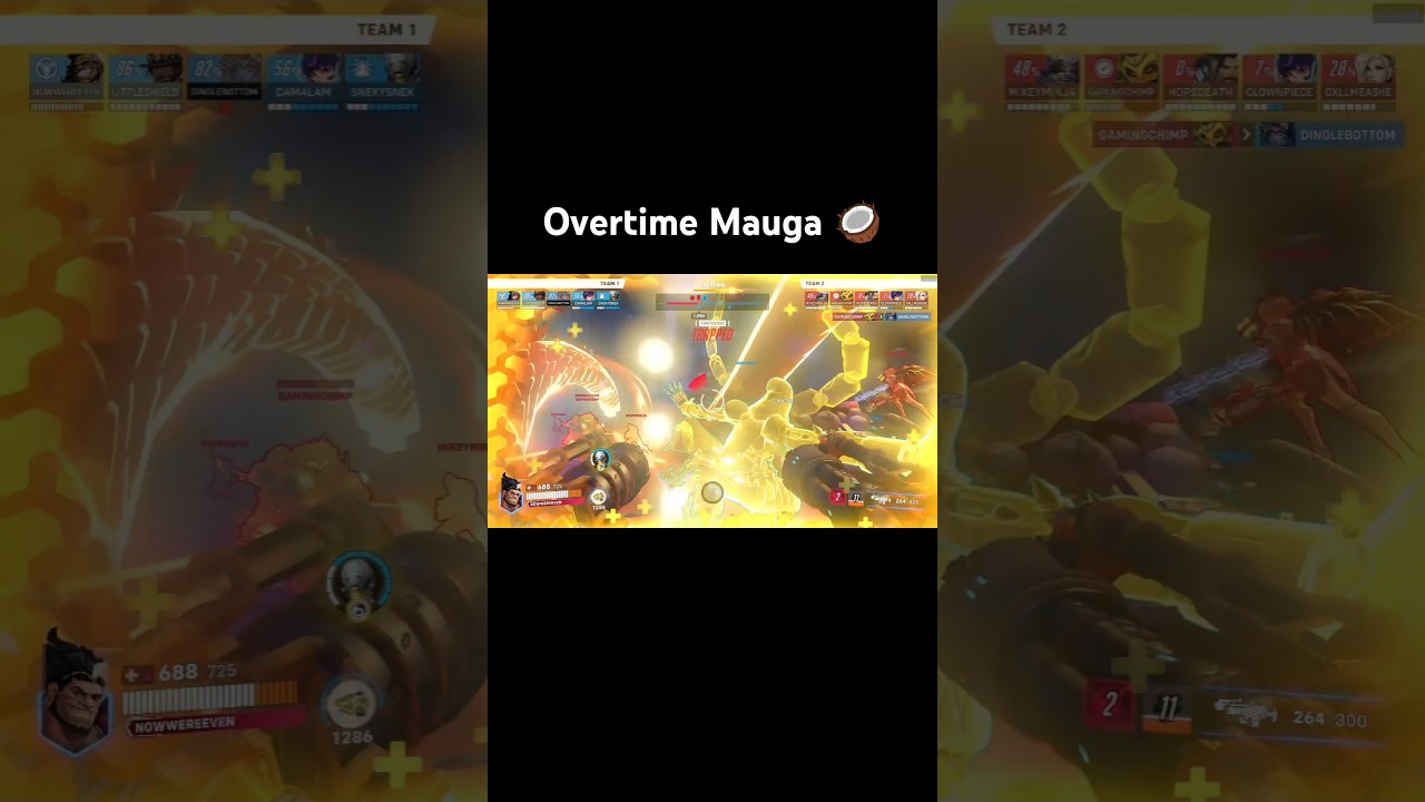 mauga overtime #overwatch #overwatch2 #overwatchgameplay #overwatchclips #overwatch2clips