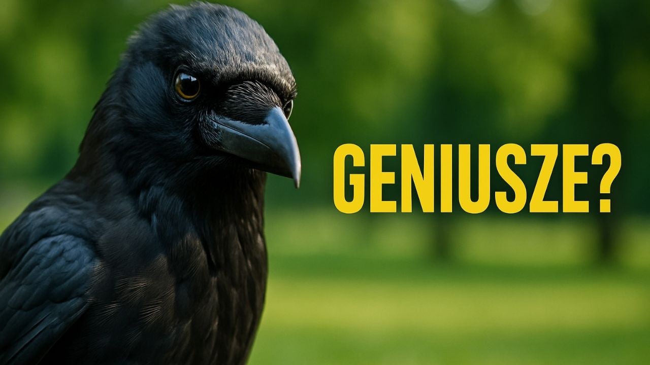 Czarne ptaki to GENIUSZE! Odkrywam sekrety kruków, wron i kawek