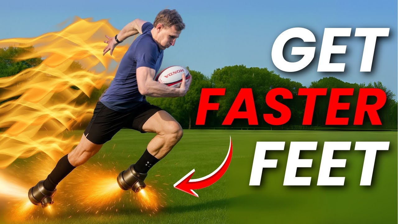 How to Get Faster Feet in Rugby?? 🏉 | Speed Ladder Training!