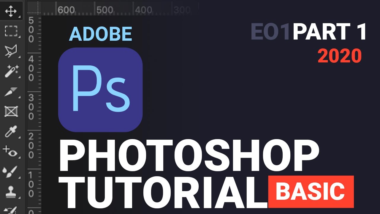 E01 - PHOTOSHOP BASIC TUTORIAL For Beginner Part (Tagalog Version)