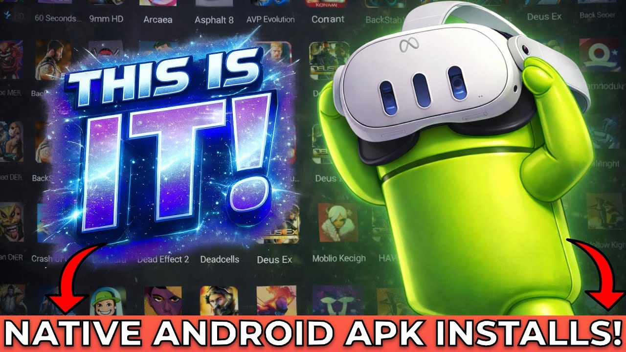 Install Android Apps On Quest With JUST 1 STEP! | Quest 3 | The Last Tutorial You Will EVER NEED!