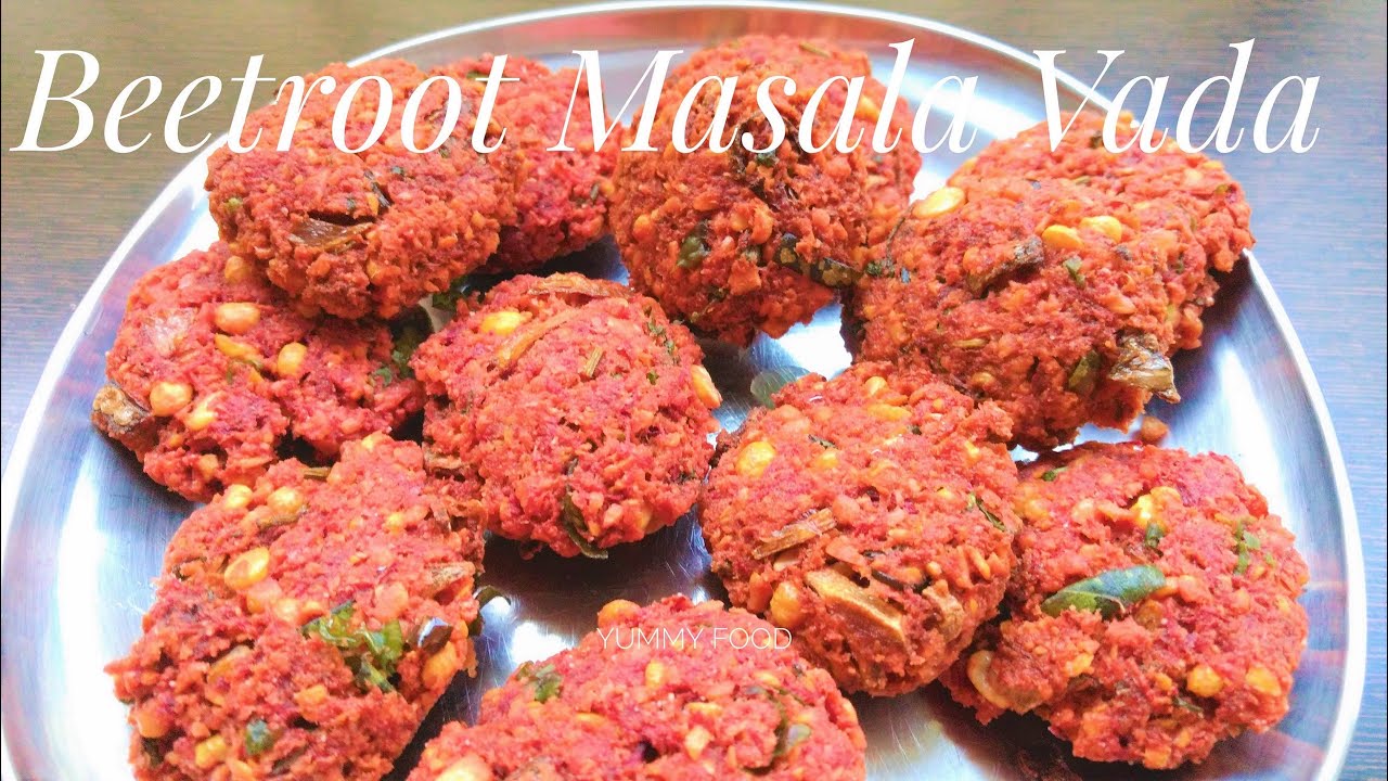 Beetroot Masala Vada|Crispy Beetroot Masala Vada|Easy and healthy Beetroot Vada|Beetroot Vada
