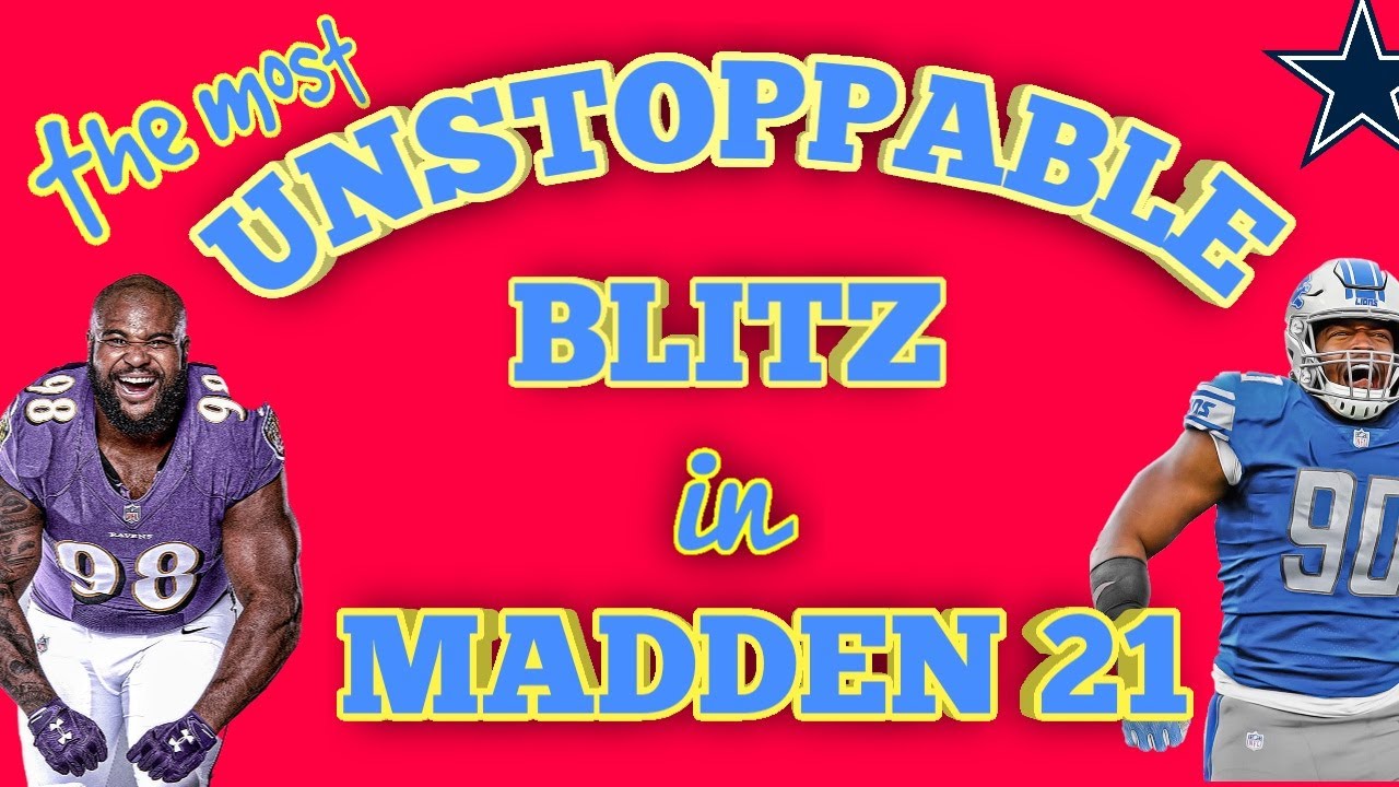 UNSTOPPABLE Blitz Madden 21 - this BLITZ is Super OP! Unstoppable Blitz! Madden 21 🔥 BEST BLITZ!!