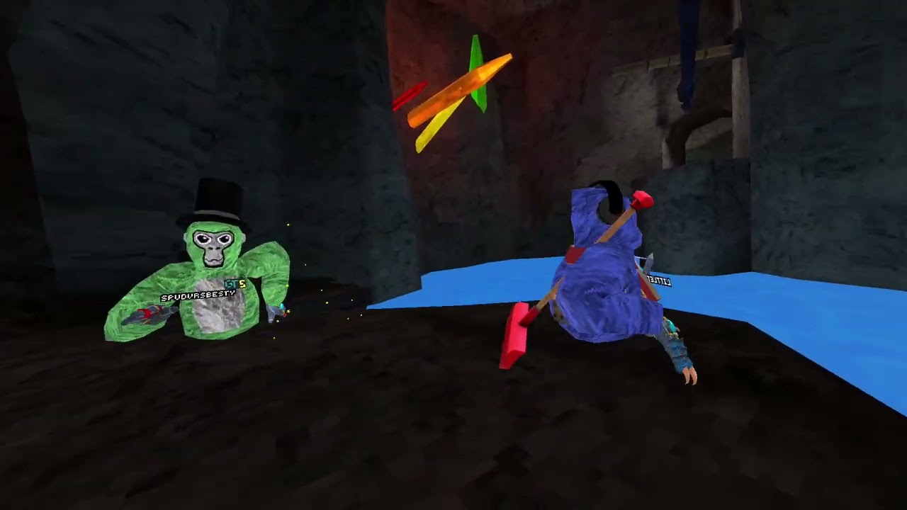 Gorrila Tag But We Can't Touch The Colour Blue! (Ft littleted) @LittleTedVR 