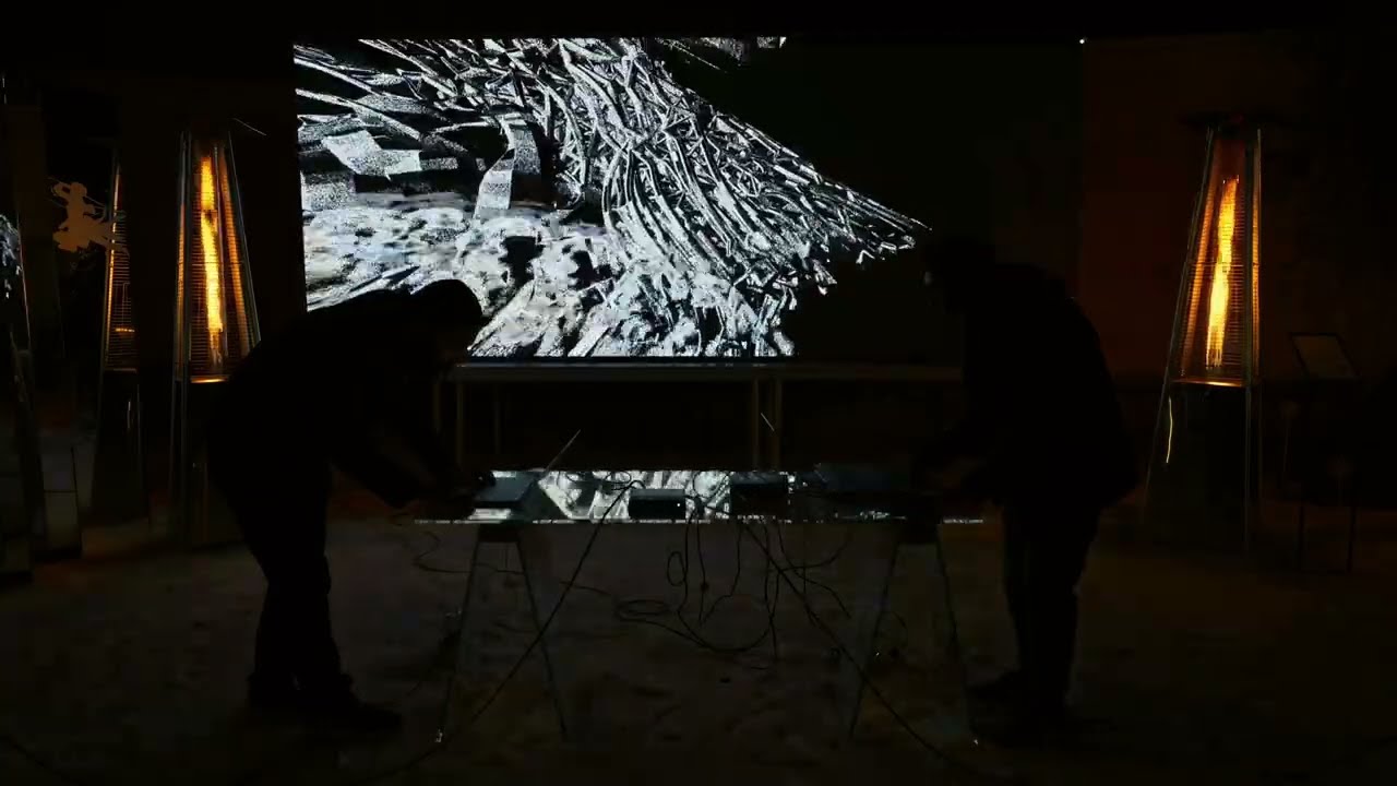 Live Audio/Visual Performance at Tehran Design Week at Berrezi Studio 
