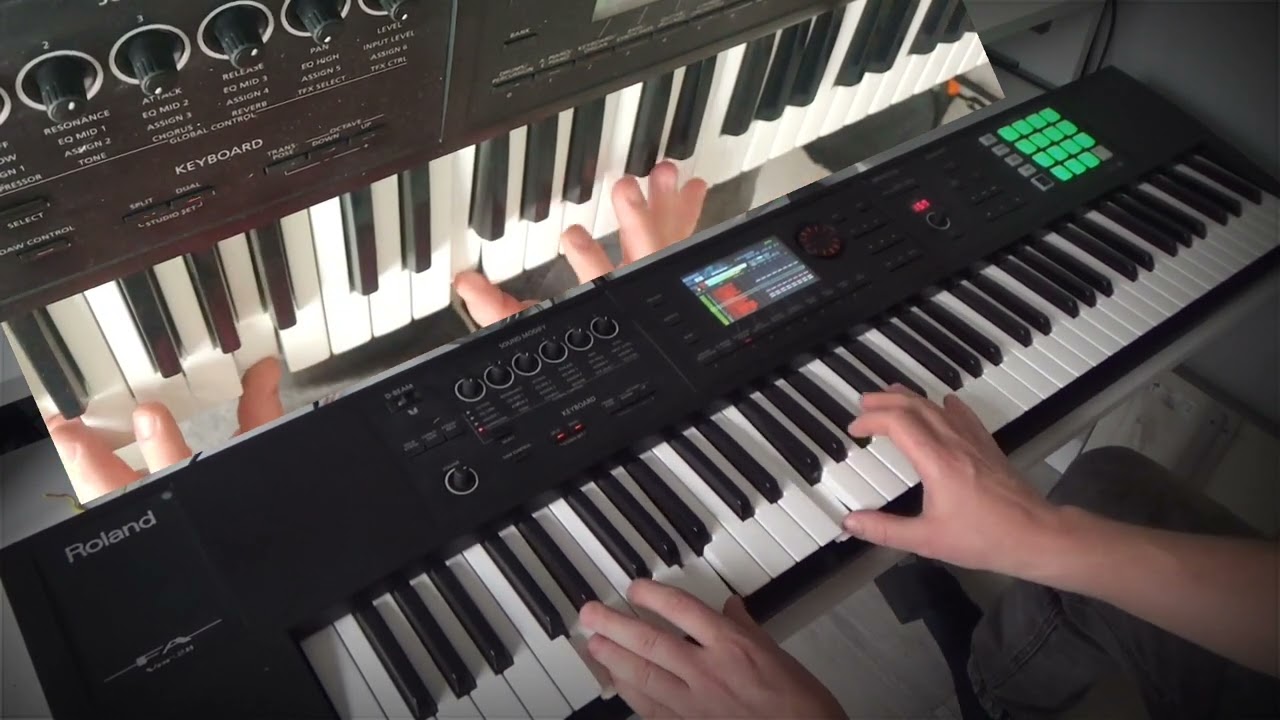 Roland FA07 kombi- Słodkiego miłego życia (cover)