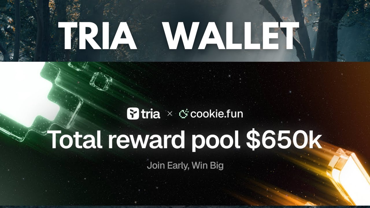 TRIA ACM Campaign on COOKIE - Trade on Tria Wallet and share $650K