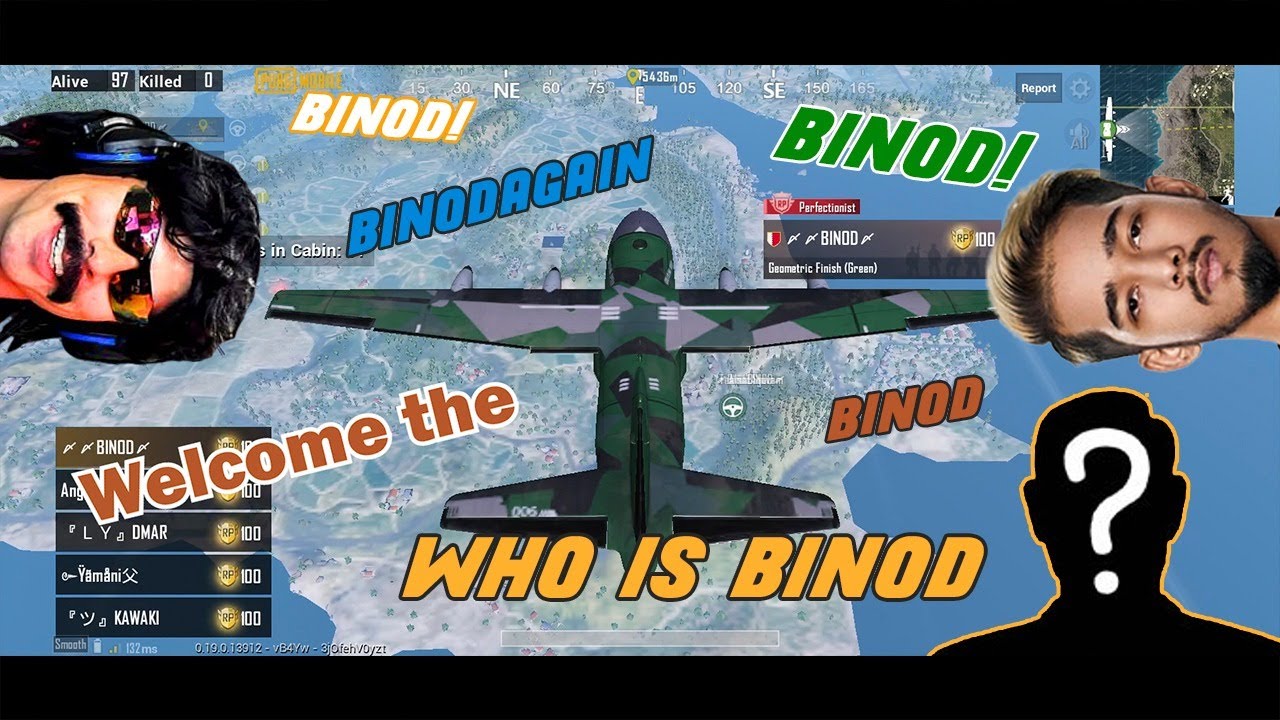 Who is BINOD? Scout and Dr Disrespect reaction | PUBG Mobile