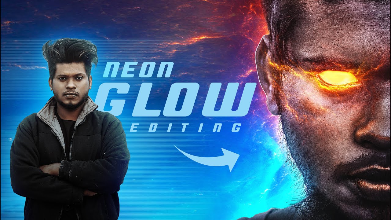 Neon Glow Editing | Picsart Neon Light Effect Tutorial | Picsart Editing | Dual Tone Editing Picsart