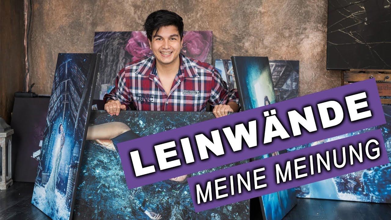 LEINWAND vs. HARTSCHAUMPLATTE - Meine Persönliche Meinung