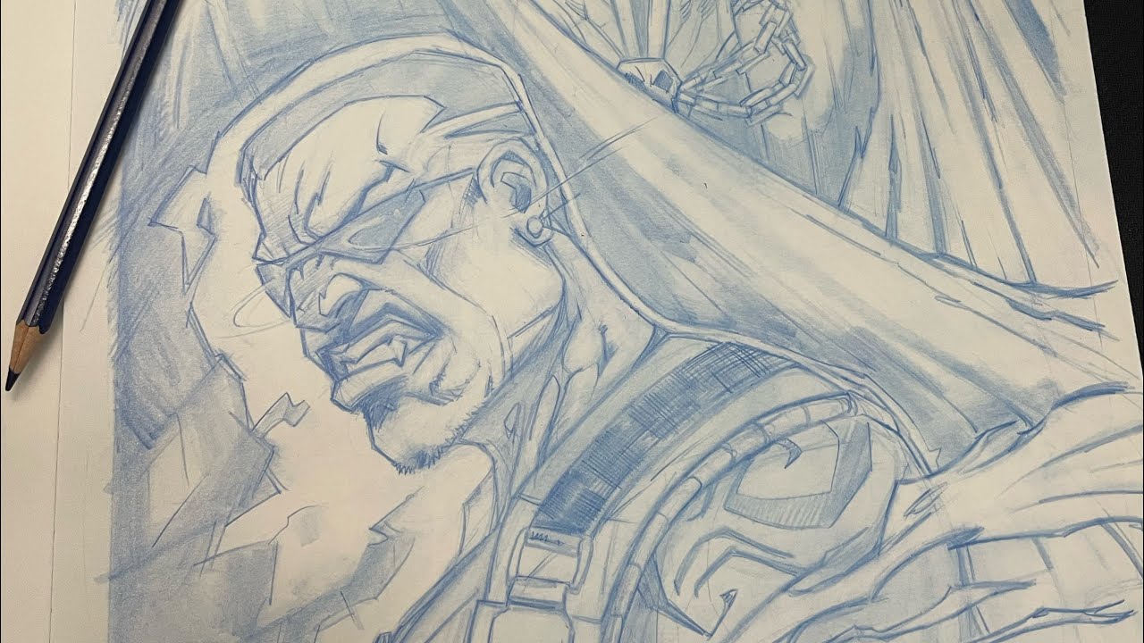 Tightening Up the Lines!  Blade/Spawn Crossover Cover