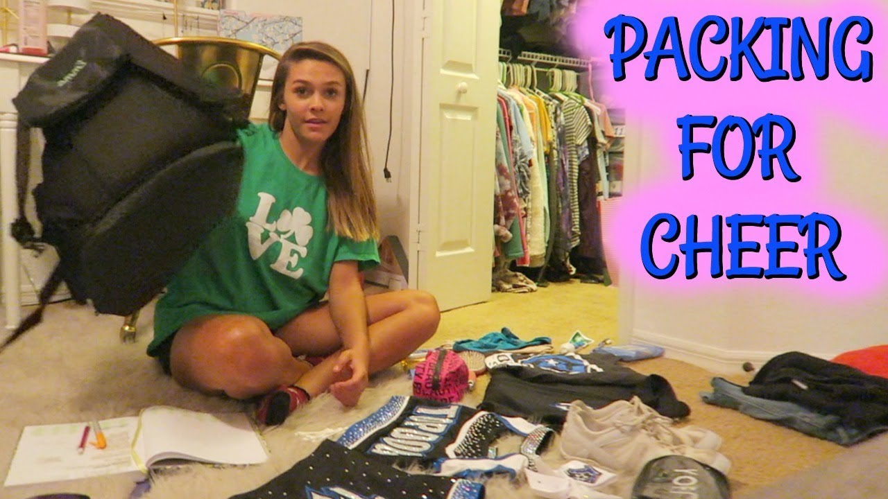 PACKING FOR MY CHEER COMPETITION! INTENSE BASKETBALL GAME!